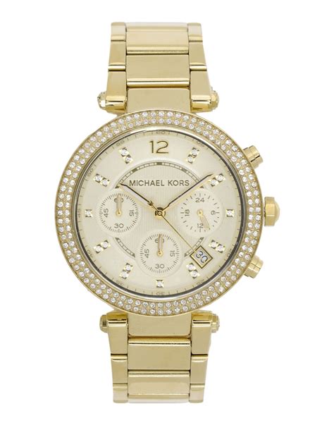 michael kors rose gold parker watch|michael kors parker mk5354.